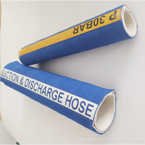 UHMWPE 1.5 15 25 inch 1/4 4sh 60mm chemical EPDM Rubber Hose